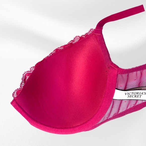 🌸 VICTORIA’S SECRET || Lace Front-Close Racerback Demi-Bra- - Picture 6 of 8